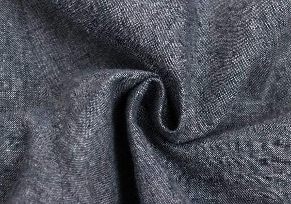 Papas HAVANA Mixed Fabric Linen Silk Suit Blue Size L