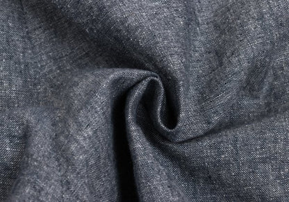 Papas HAVANA Mixed Fabric Linen Silk Suit Blue Size L