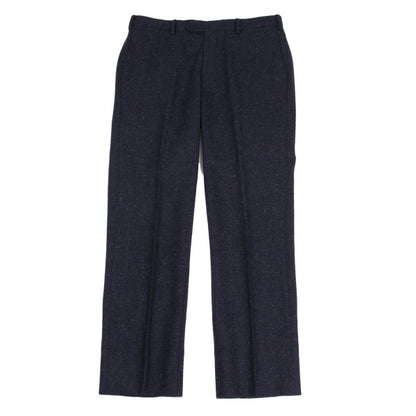 Papas Bottoli Wool Tapered Pants Navy Size L