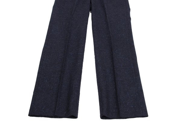 Papas Bottoli Wool Tapered Pants Navy Size L