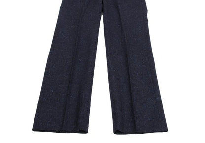 Papas Bottoli Wool Tapered Pants Navy Size L