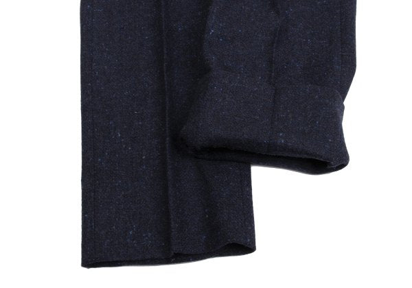 Papas Bottoli Wool Tapered Pants Navy Size L