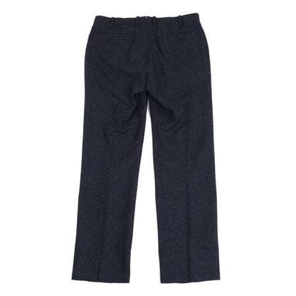 Papas Bottoli Wool Tapered Pants Navy Size L