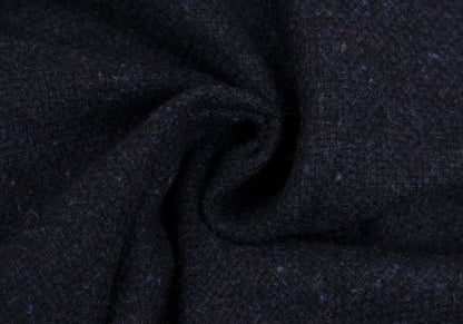Papas Bottoli Wool Tapered Pants Navy Size L