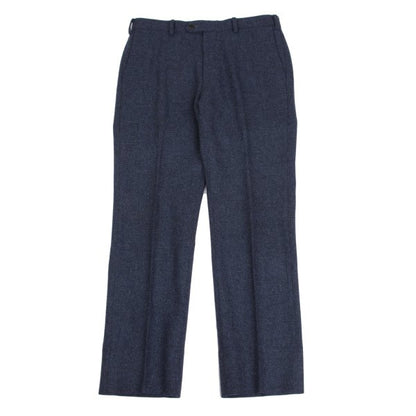 Papas Wool Cotton Tapered Pants Navy Size L
