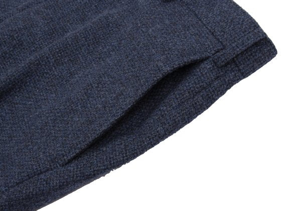 Papas Wool Cotton Tapered Pants Navy Size L