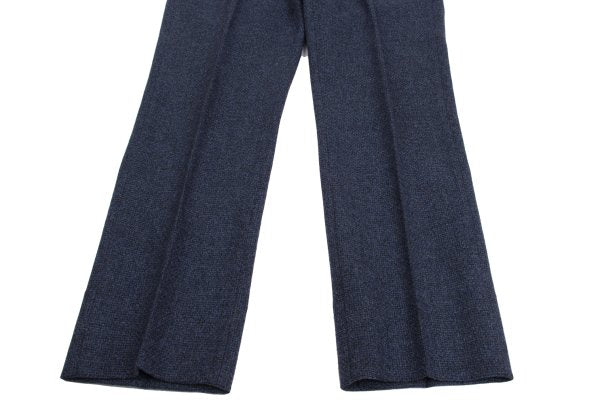 Papas Wool Cotton Tapered Pants Navy Size L
