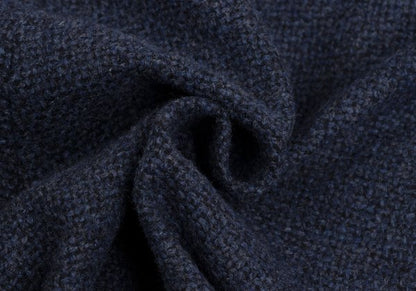 Papas Wool Cotton Tapered Pants Navy Size L