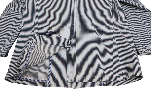 Papas VEGAS JEANS Back Logo Coverall Jacket Blue Size 50L