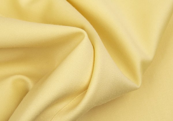Thierry Mugler Wool A-Line Midi Skirt Yellow Size 63-90