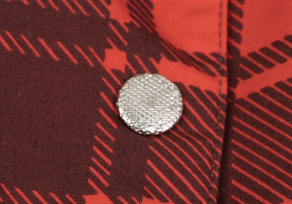 Thierry Mugler Cotton Check Print Dress Multi Size 7AR
