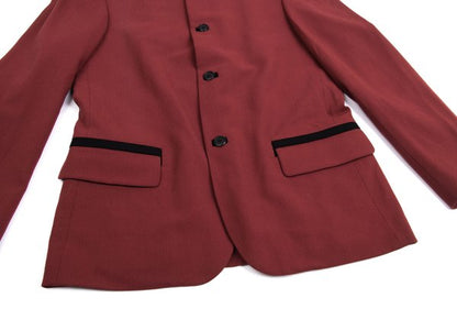 Jean Paul GAULTIER HOMME Kanji Lining Suit Red Size 48