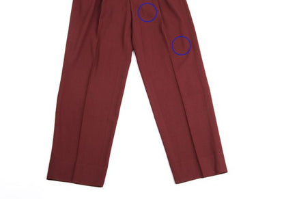 Jean Paul GAULTIER HOMME Kanji Lining Suit Red Size 48