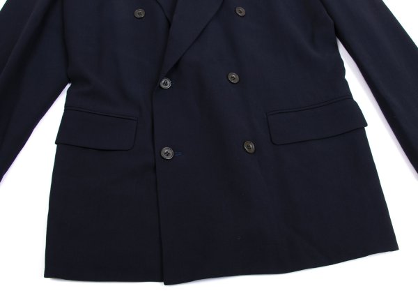 Jean Paul GAULTIER HOMME Wool Double Suit Navy Size 50