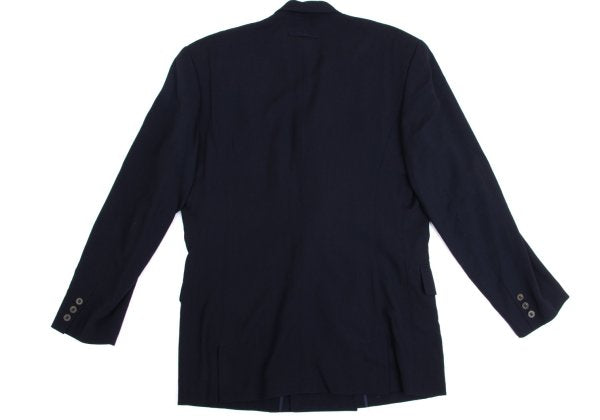 Jean Paul GAULTIER HOMME Wool Double Suit Navy Size 50