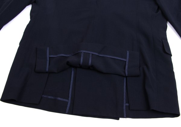 Jean Paul GAULTIER HOMME Wool Double Suit Navy Size 50