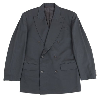 Jean Paul GAULTIER HOMME Wool Gabardine Jacket Gray Size 50