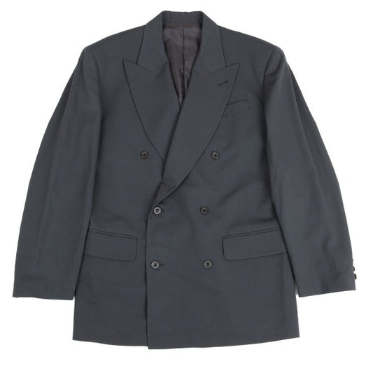 Jean Paul GAULTIER HOMME Wool Gabardine Jacket Gray Size 50