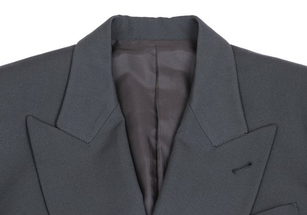 Jean Paul GAULTIER HOMME Wool Gabardine Jacket Gray Size 50