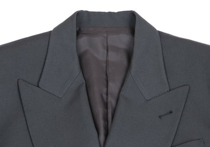 Jean Paul GAULTIER HOMME Wool Gabardine Jacket Gray Size 50