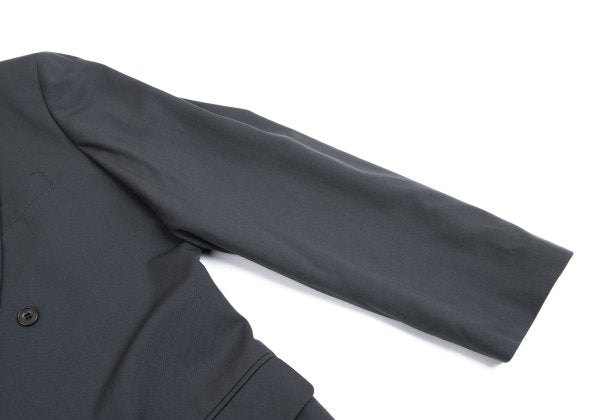 Jean Paul GAULTIER HOMME Wool Gabardine Jacket Gray Size 50