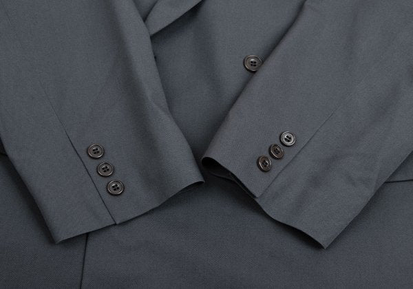Jean Paul GAULTIER HOMME Wool Gabardine Jacket Gray Size 50