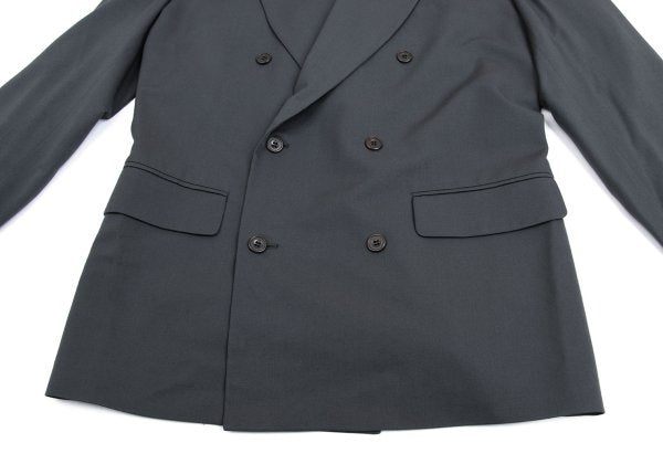 Jean Paul GAULTIER HOMME Wool Gabardine Jacket Gray Size 50
