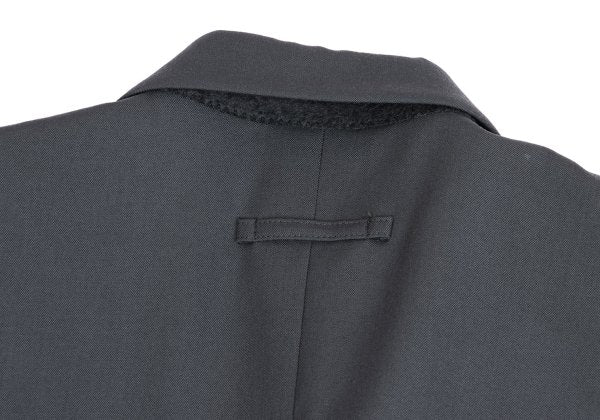 Jean Paul GAULTIER HOMME Wool Gabardine Jacket Gray Size 50