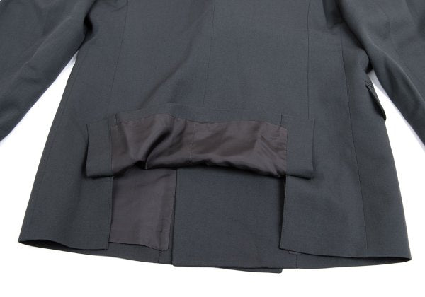 Jean Paul GAULTIER HOMME Wool Gabardine Jacket Gray Size 50