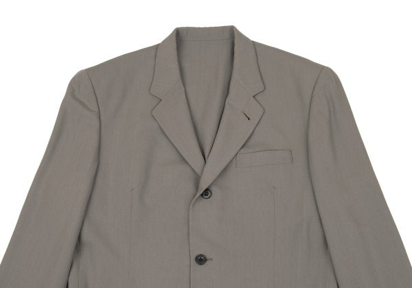Jean Paul GAULTIER HOMME Nylon Wool Blazer Green Size 50