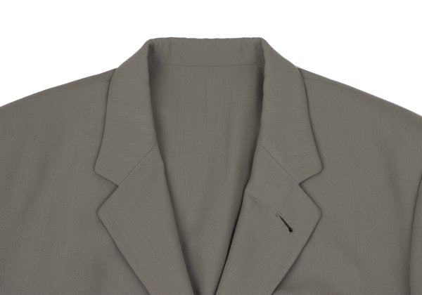 Jean Paul GAULTIER HOMME Nylon Wool Blazer Green Size 50