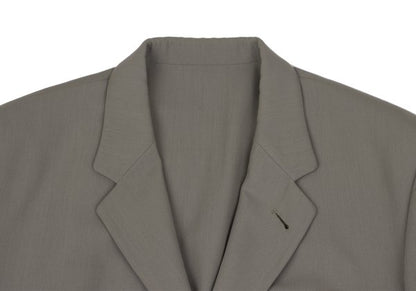 Jean Paul GAULTIER HOMME Nylon Wool Blazer Green Size 50