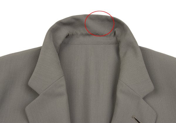 Jean Paul GAULTIER HOMME Nylon Wool Blazer Green Size 50