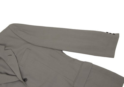 Jean Paul GAULTIER HOMME Nylon Wool Blazer Green Size 50