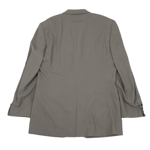 Jean Paul GAULTIER HOMME Nylon Wool Blazer Green Size 50