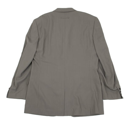 Jean Paul GAULTIER HOMME Nylon Wool Blazer Green Size 50
