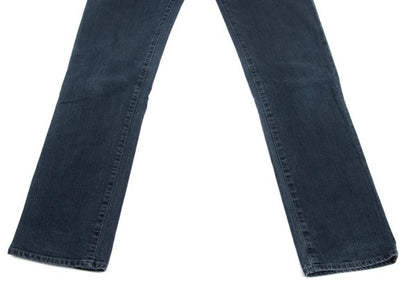 45rpm Indigo Dye Leather Patch Jeans Blue Size 28