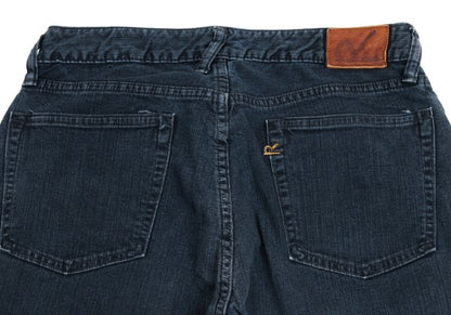 45rpm Indigo Dye Leather Patch Jeans Blue Size 28
