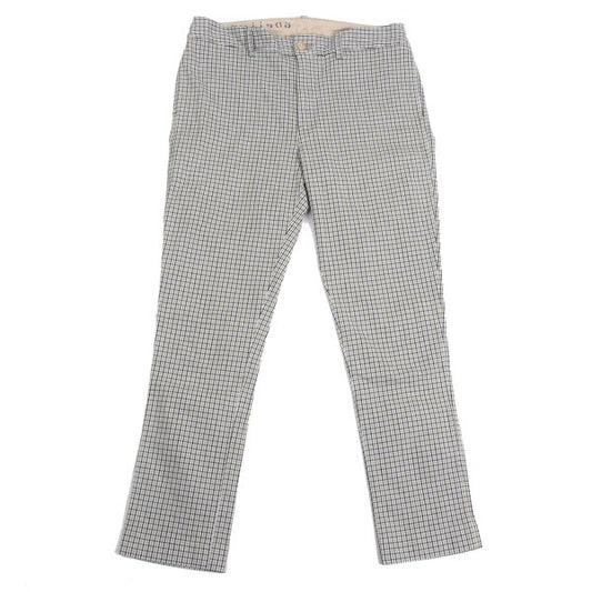 45rpm R umii Cotton Stretch Check Pants Green Size 2