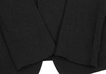 Y's Wool Snap Tailored Blazer Black Size 3