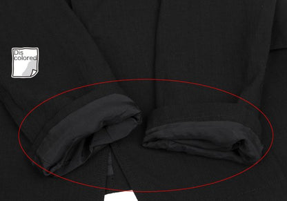 Y's Wool Snap Tailored Blazer Black Size 3