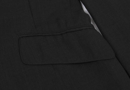 Y's Wool Snap Tailored Blazer Black Size 3