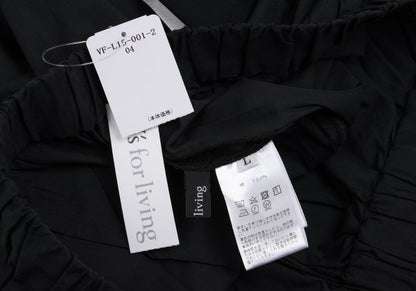 Y's for living Black White Cotton Broad Pajama Pants Size L