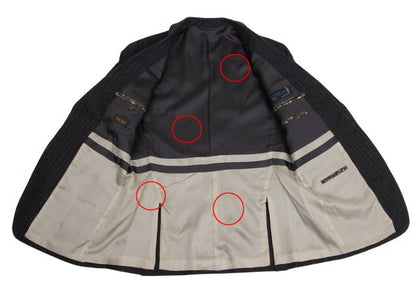 Paul Smith COLLECTION GUABELLO Jacket Charcoal Size M
