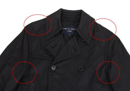 COMME des GARCONS HOMME Cotton Half Coat Charcoal Size S