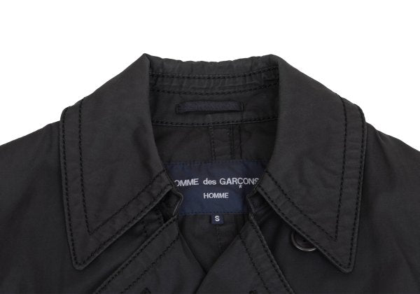 COMME des GARCONS HOMME Cotton Half Coat Charcoal Size S