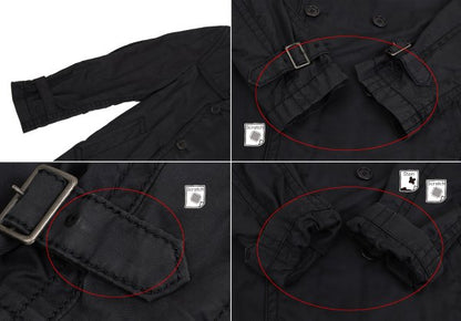 COMME des GARCONS HOMME Cotton Half Coat Charcoal Size S