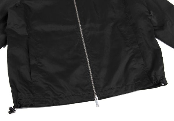ARMANI EXCHANGE Poly Logo Double Zip Black Size M