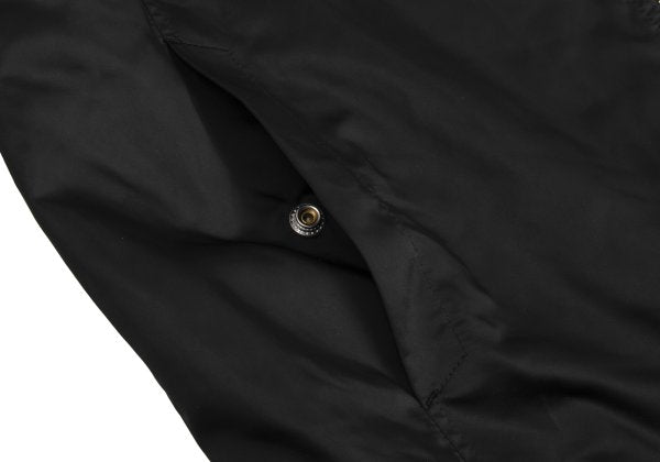 ARMANI EXCHANGE Poly Logo Double Zip Black Size M