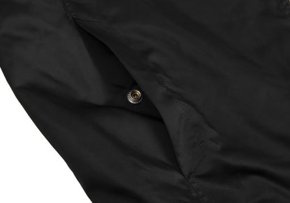 ARMANI EXCHANGE Poly Logo Double Zip Black Size M